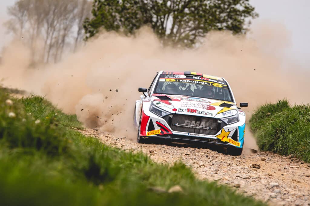 PIETER-JAN MICHIEL CRACCO A VECU UN INTERESSANT RALLYE DE WALLONIE