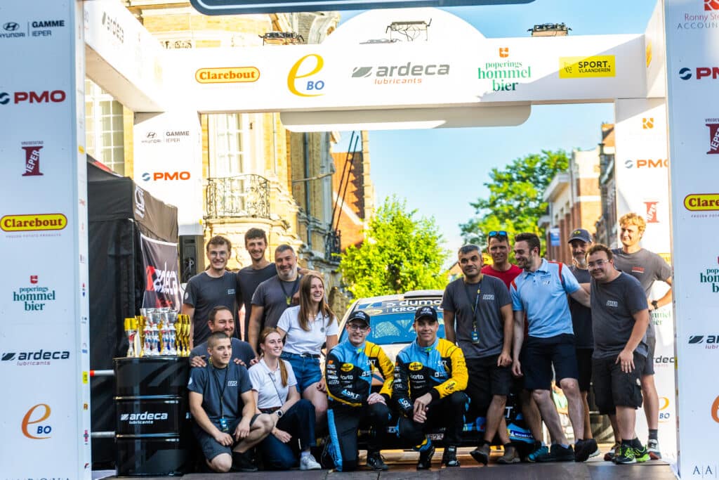BMA SIGNE UN PODIUM AU ARDECA YPRES RALLY AVEC HAYDEN PADDON!