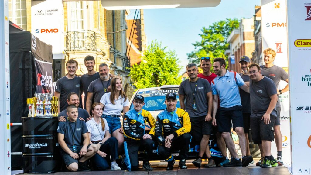 BMA SIGNE UN PODIUM AU ARDECA YPRES RALLY AVEC HAYDEN PADDON!