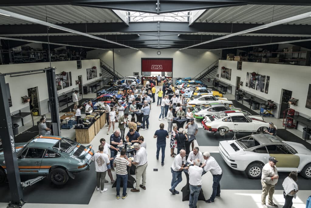 LE RALLYE4PORSCHE DE PASSAGE CHEZ BMA