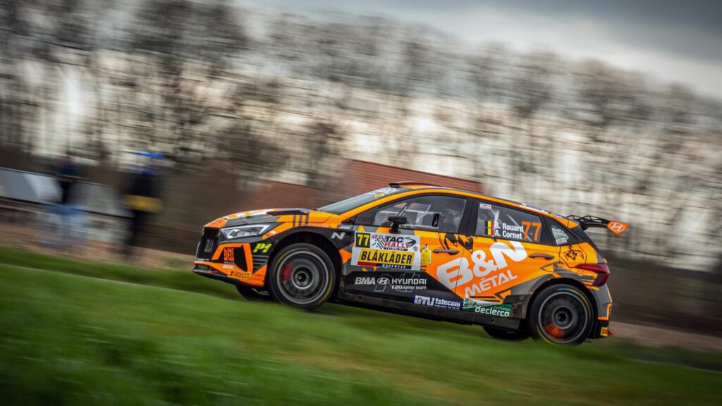 LE BMA HYUNDAI I20 JUNIOR TEAM MARQUE LE TAC RALLY DE SON EMPREINTE!